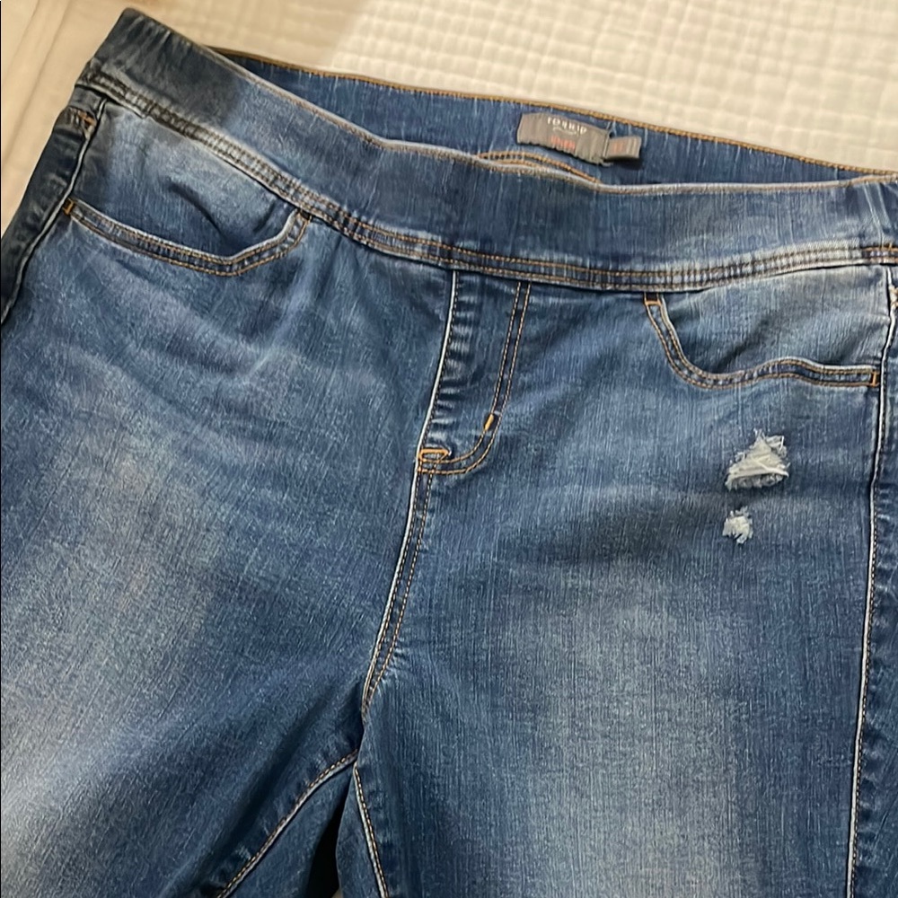 Torrid Blue Straight Leg Jeans